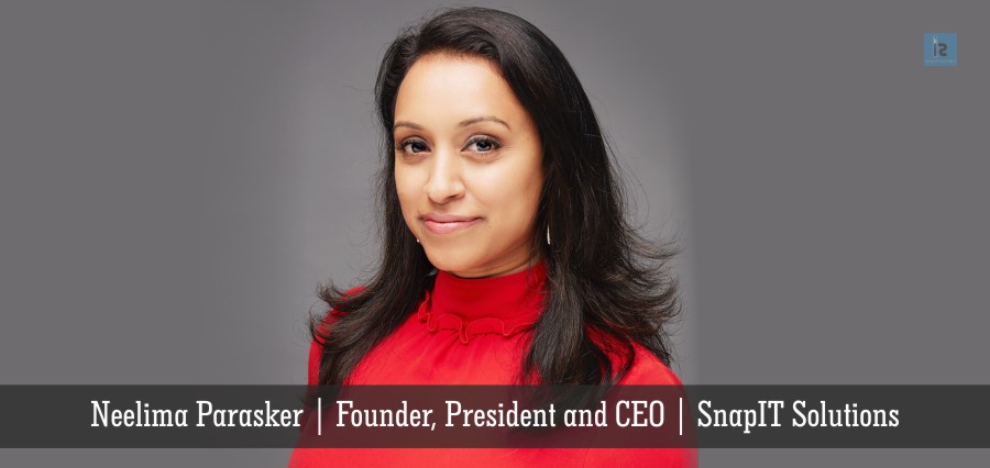Neelima Parasker Founder President and CEO SnapIT Solutions