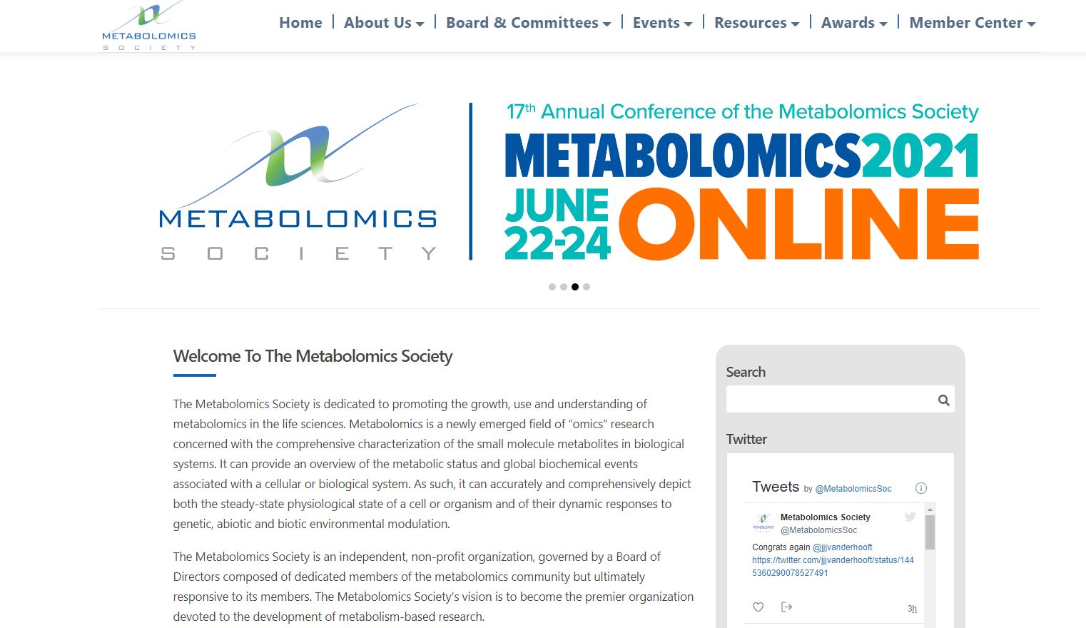 Metabolomicssociety