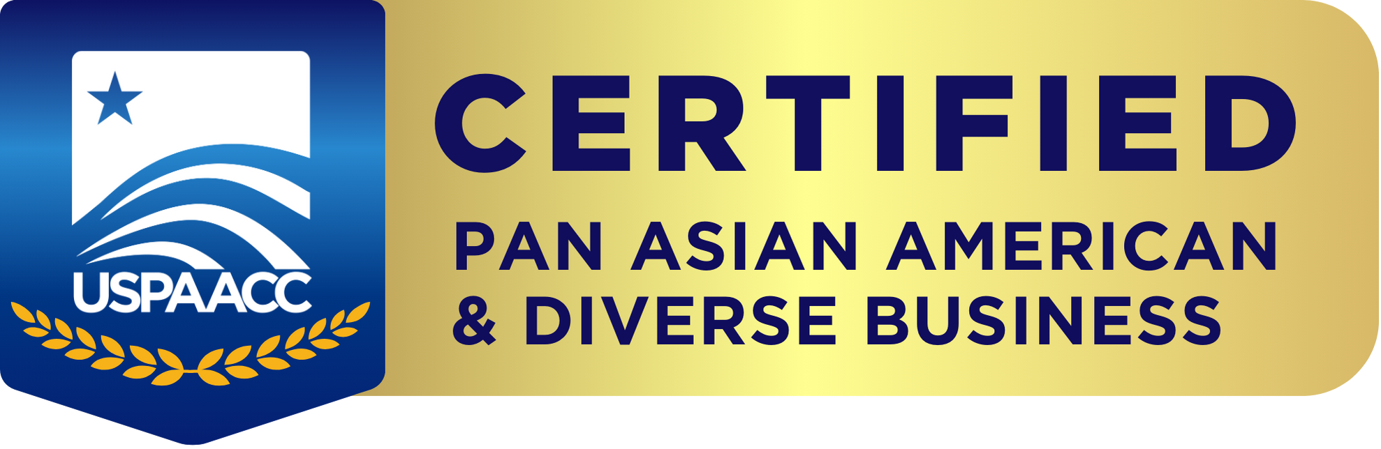 USPAACC Certified Pan Asian American & Diverse Business logo